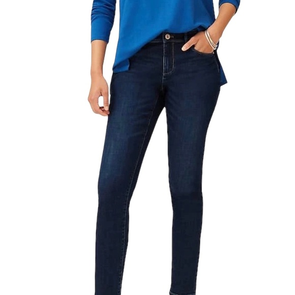 J.Jill Authentic Fit Slim Leg Jean - Picture 1 of 5